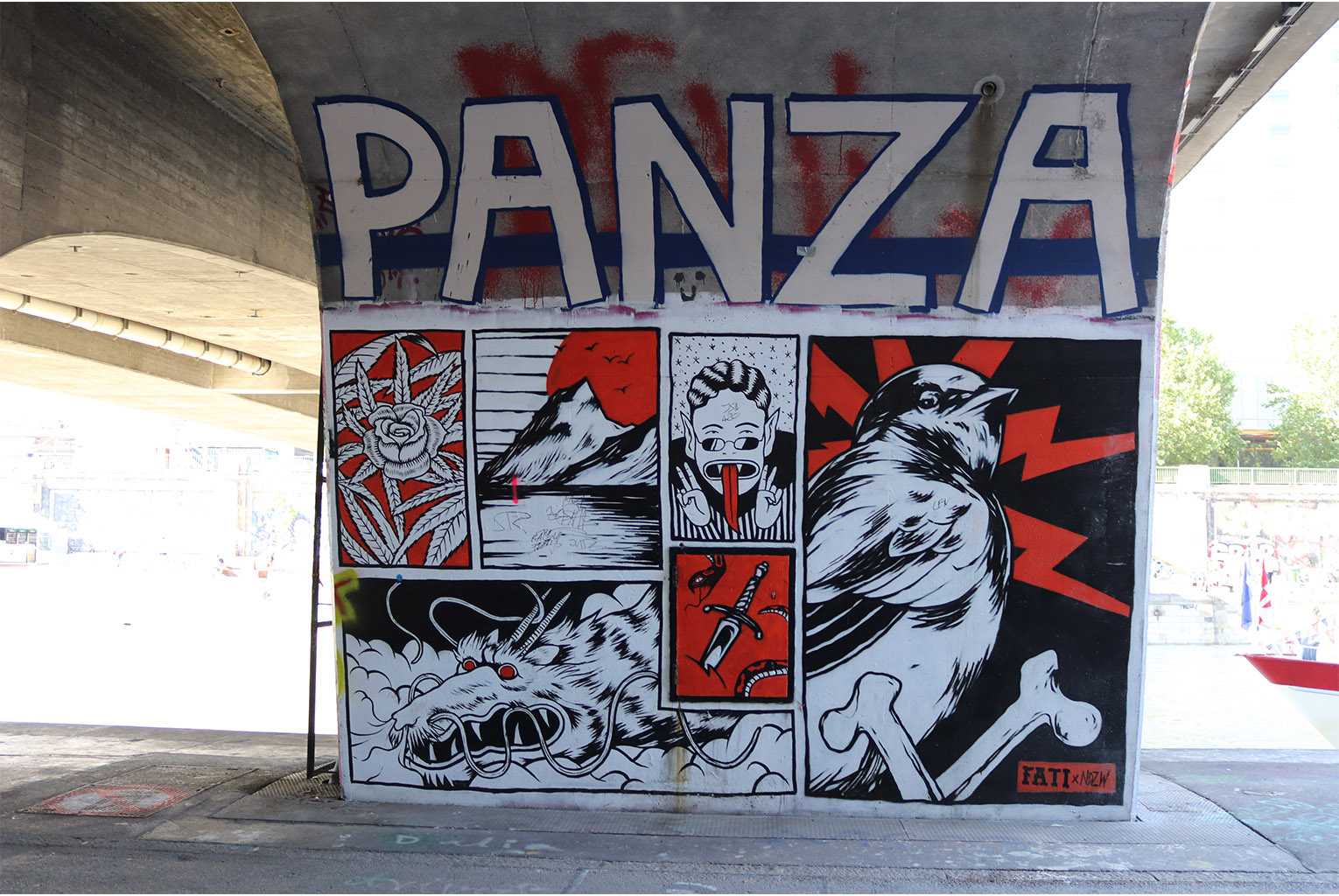 Wenen, Graffiti